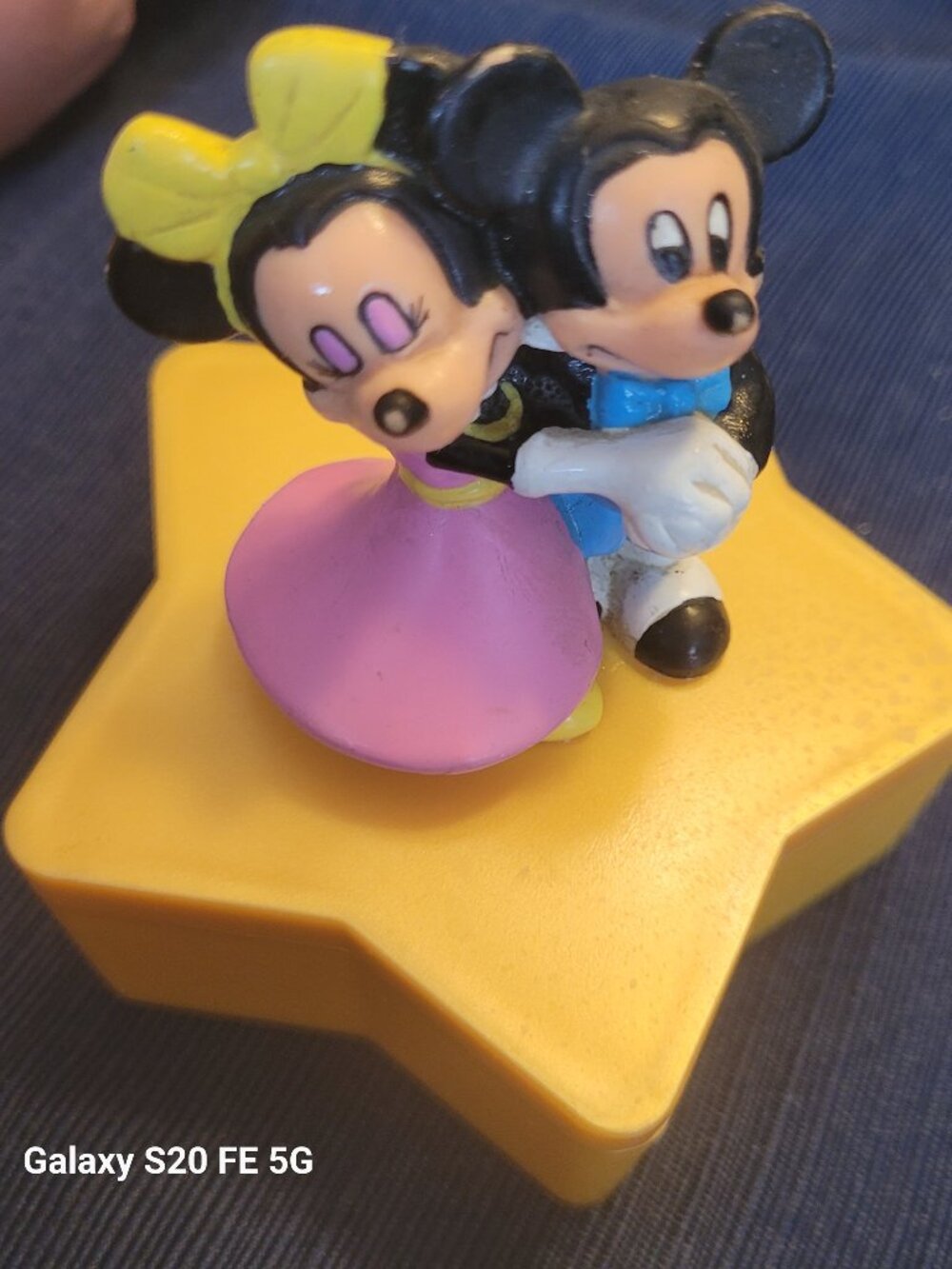 Vintage Avon Minnie and Mickey Trinket Box